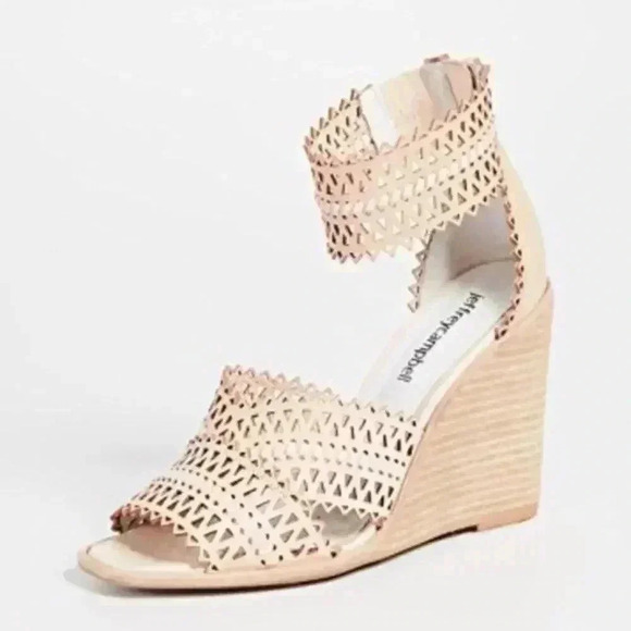 Jeffrey Campbell Besante St Wedge Sandals Size 6.5 - Picture 6 of 8